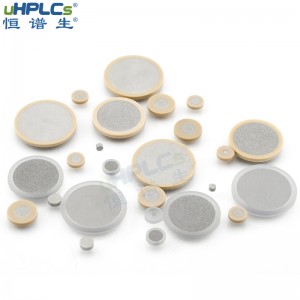 恒譜生2.1#超高壓peek在線過(guò)濾器篩板液相色譜耗材，OD6.4*ID1.6*H1.6”